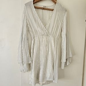 Billabong Striped Flowy Dress